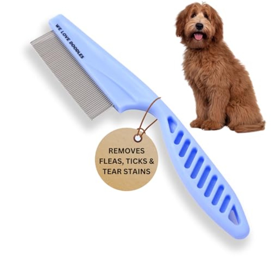Comb Fine Tooth - Dog Face Comb, Flea Comb for