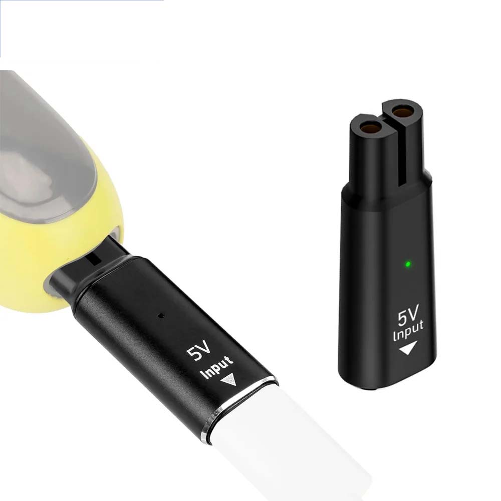 Men'S Grooming Trimmer - 5V Type-C Shaver Adapter Charger Converter