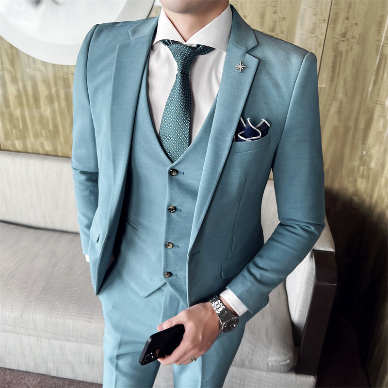 Mens Grooming Brand - ( Jacket + Vest + Pants