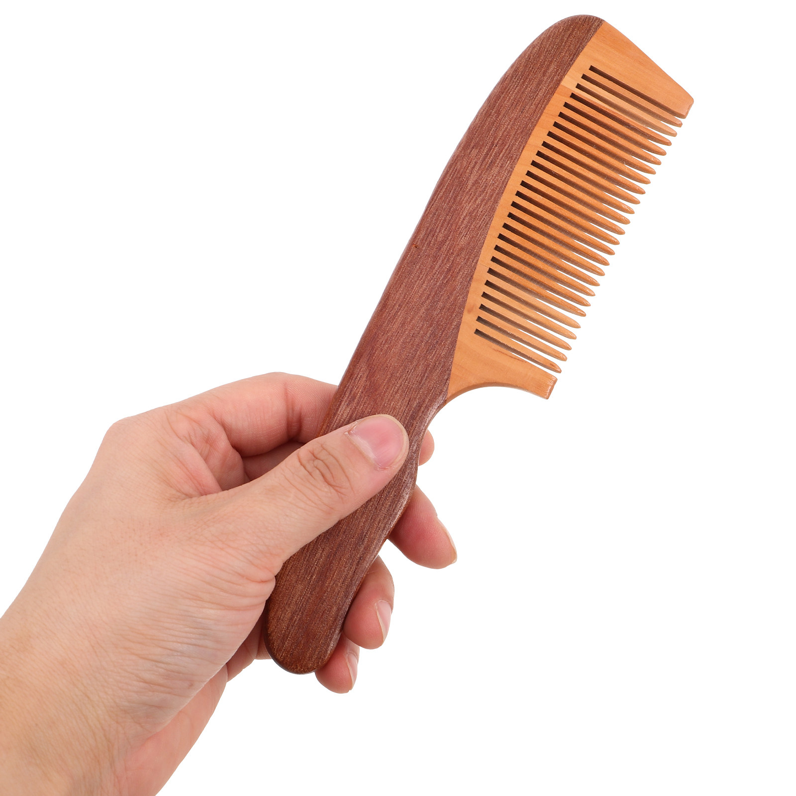 Mens Grooming Tools - Portable Beard Comb for Men Natural