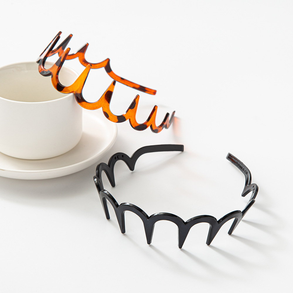 Fashion Wave Plastic Hair Band - огляд і ціна Comb Fine Tooth