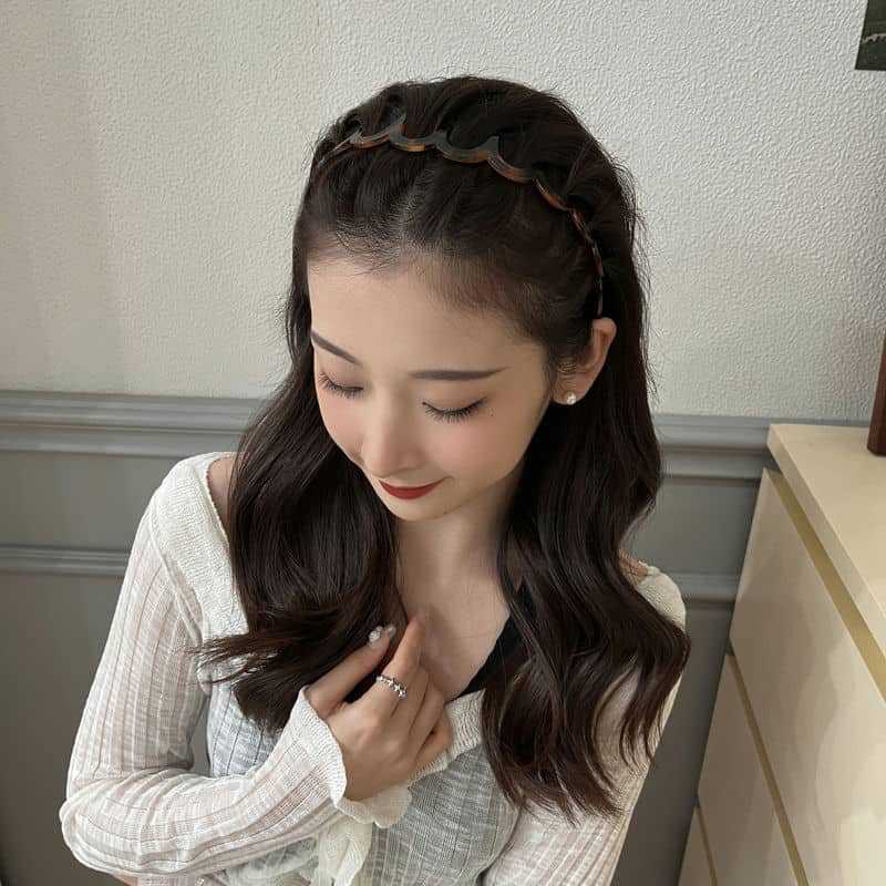 Fashion Wave Plastic Hair Band - огляд і ціна Comb Fine Tooth