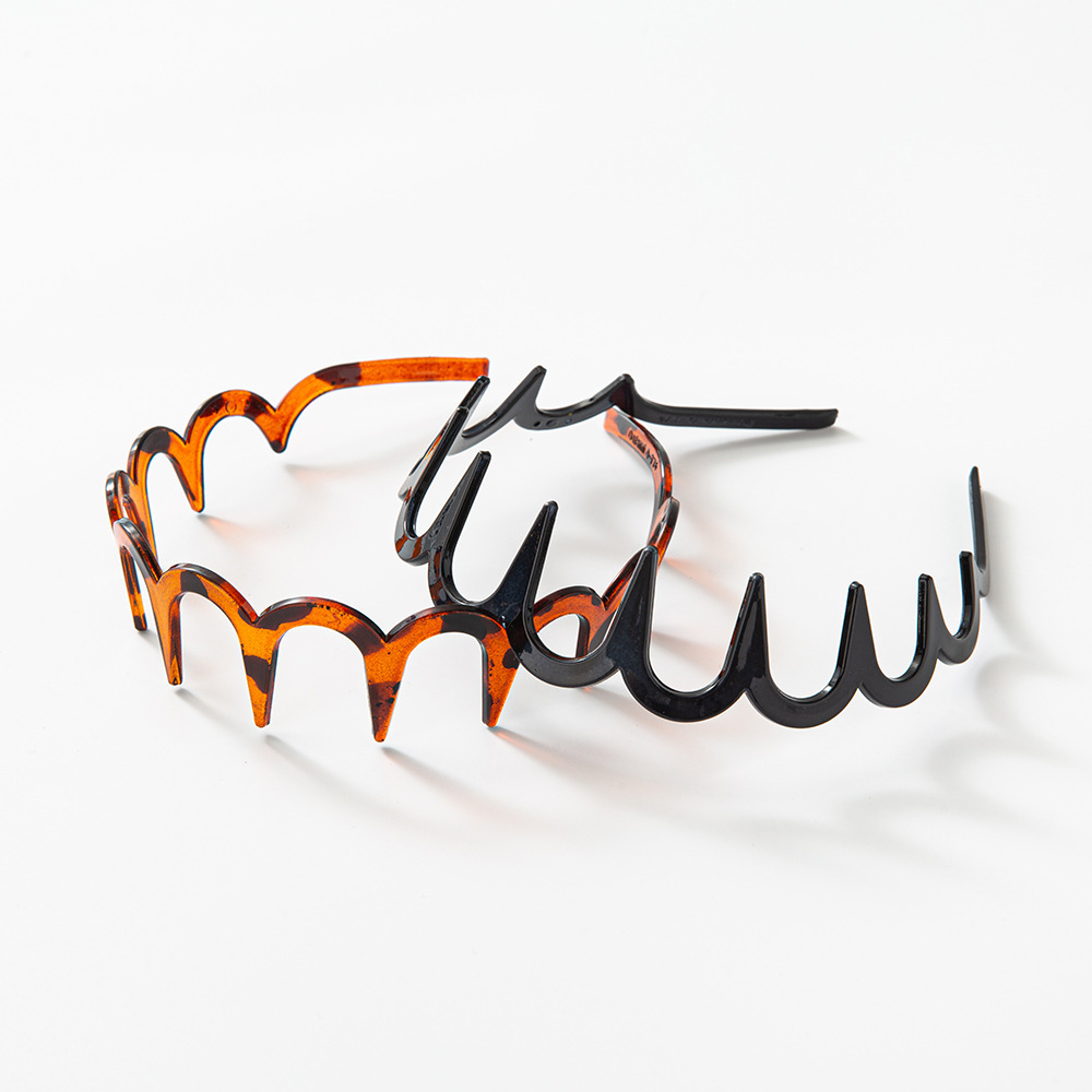 Fashion Wave Plastic Hair Band - огляд і ціна Comb Fine Tooth