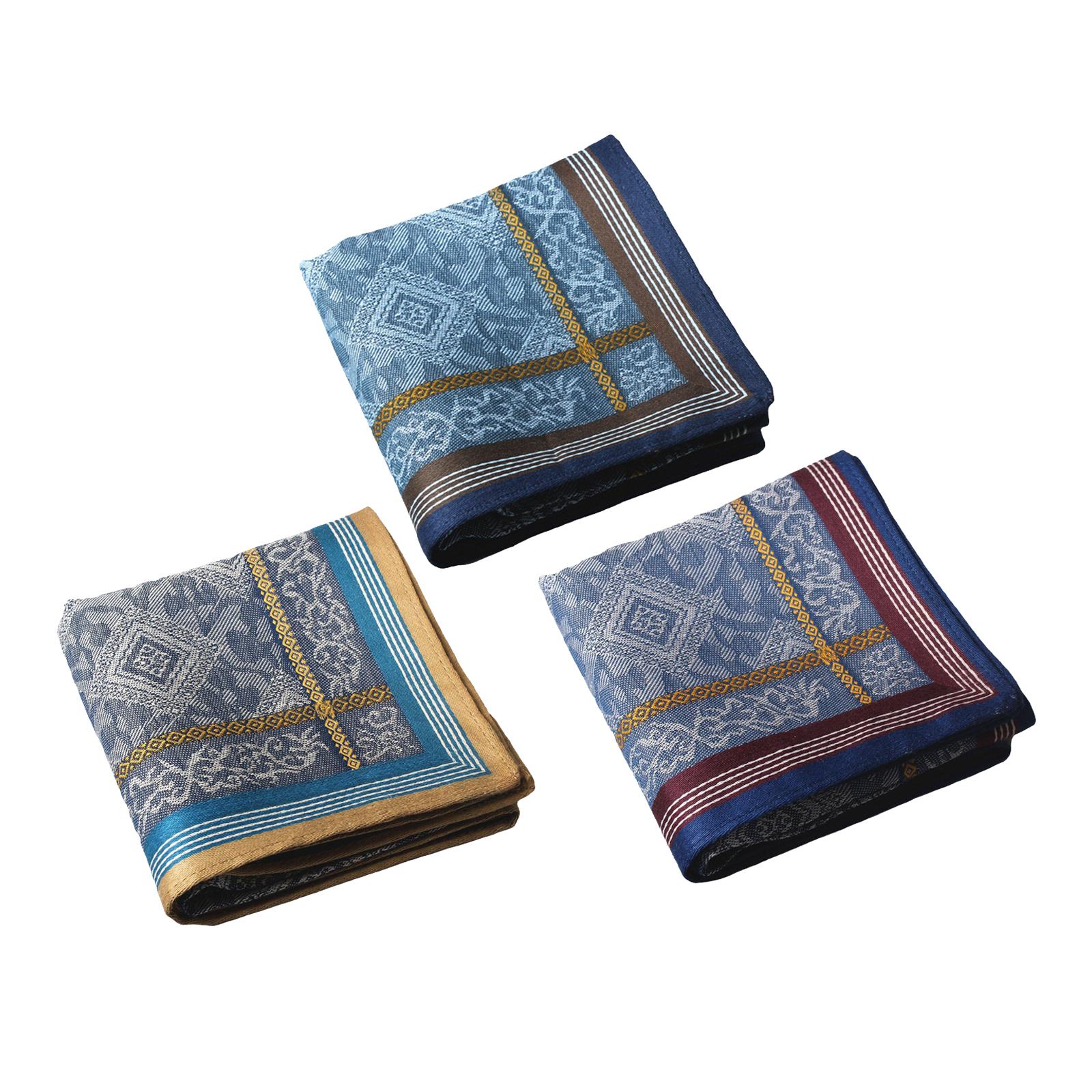 3Pcs Pocket Square Hankies Jac - огляд і ціна Men'S Grooming For Wedding