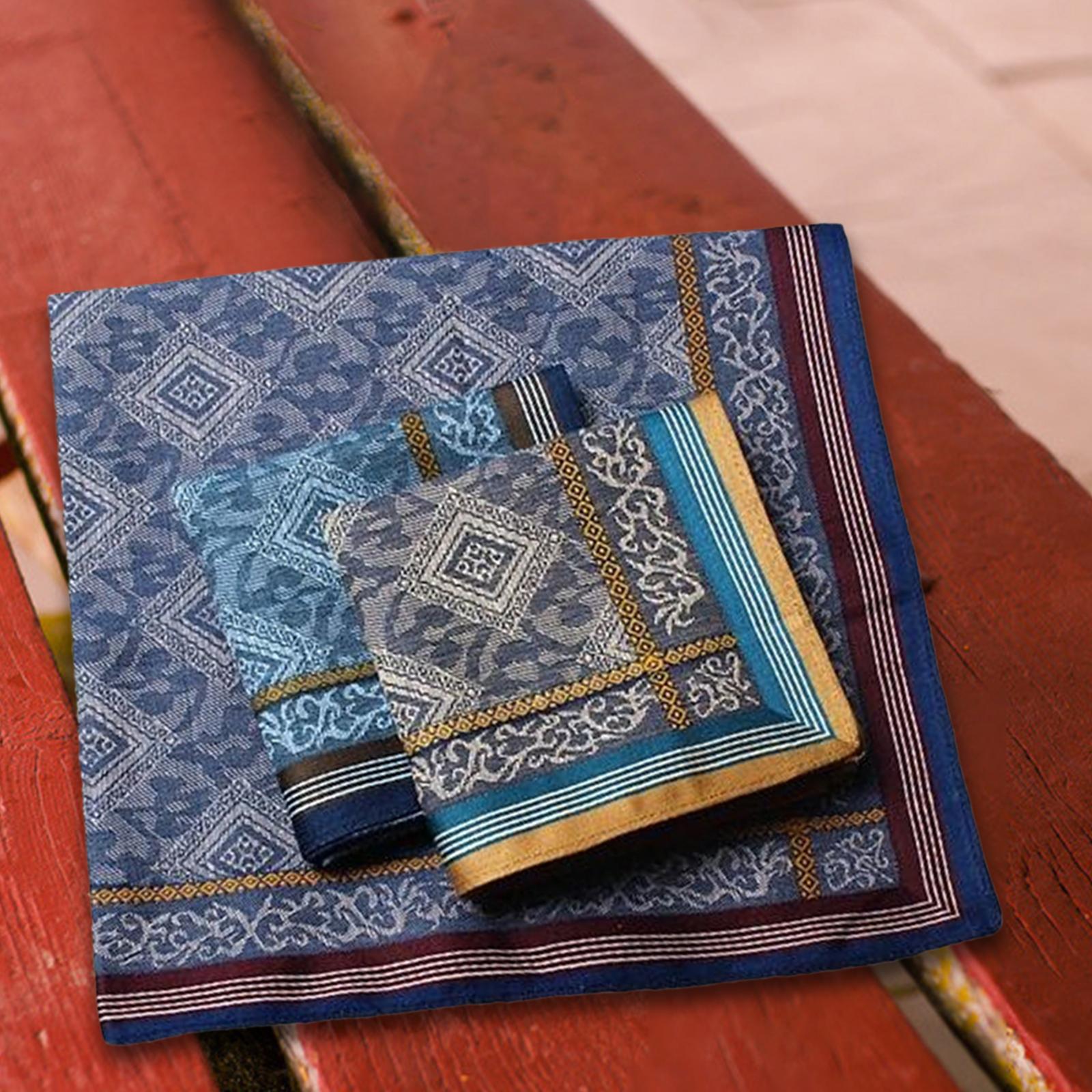 3Pcs Pocket Square Hankies Jac - огляд і ціна Men'S Grooming For Wedding
