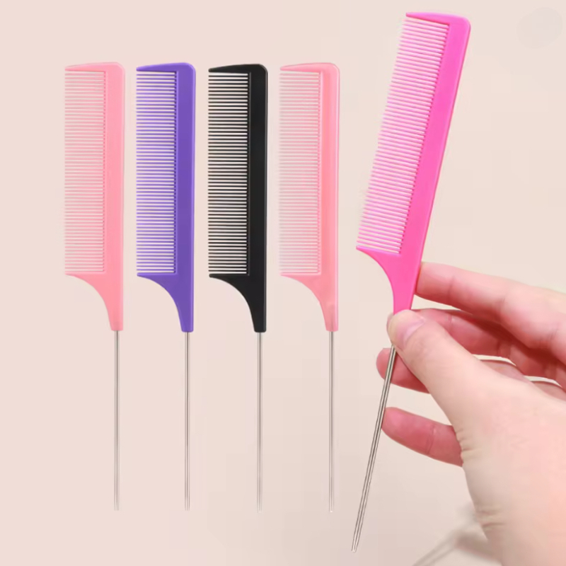 4/8pcs Stainless Steel Pointed - огляд і ціна Comb Fine Tooth