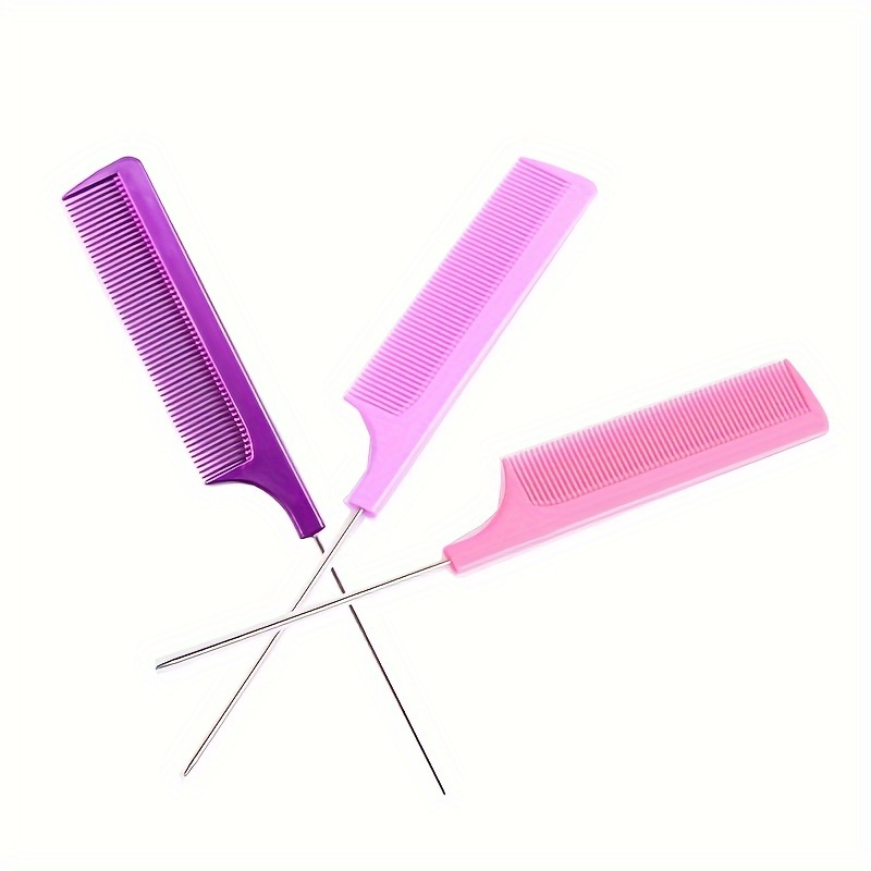 4/8pcs Stainless Steel Pointed - огляд і ціна Comb Fine Tooth