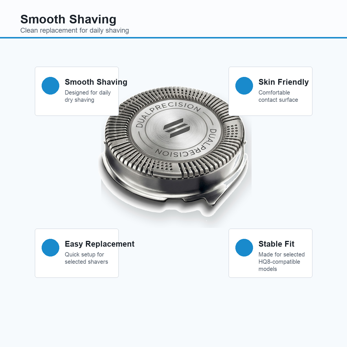 HQ8 SH50 Replacement Shaver He - огляд і ціна Men'S Grooming Trimmer
