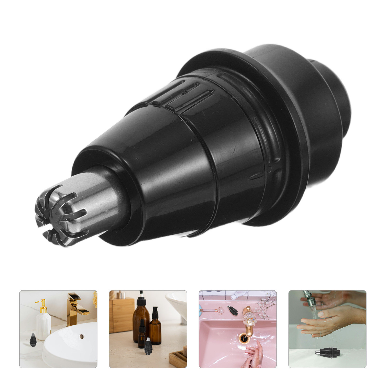 Nose Hair Trimmer Head Electri - огляд і ціна Mens Grooming Travel Kit