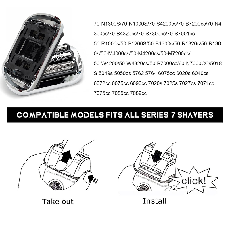 Replace Electric Shaver Head F - огляд і ціна Men'S Grooming Trimmer