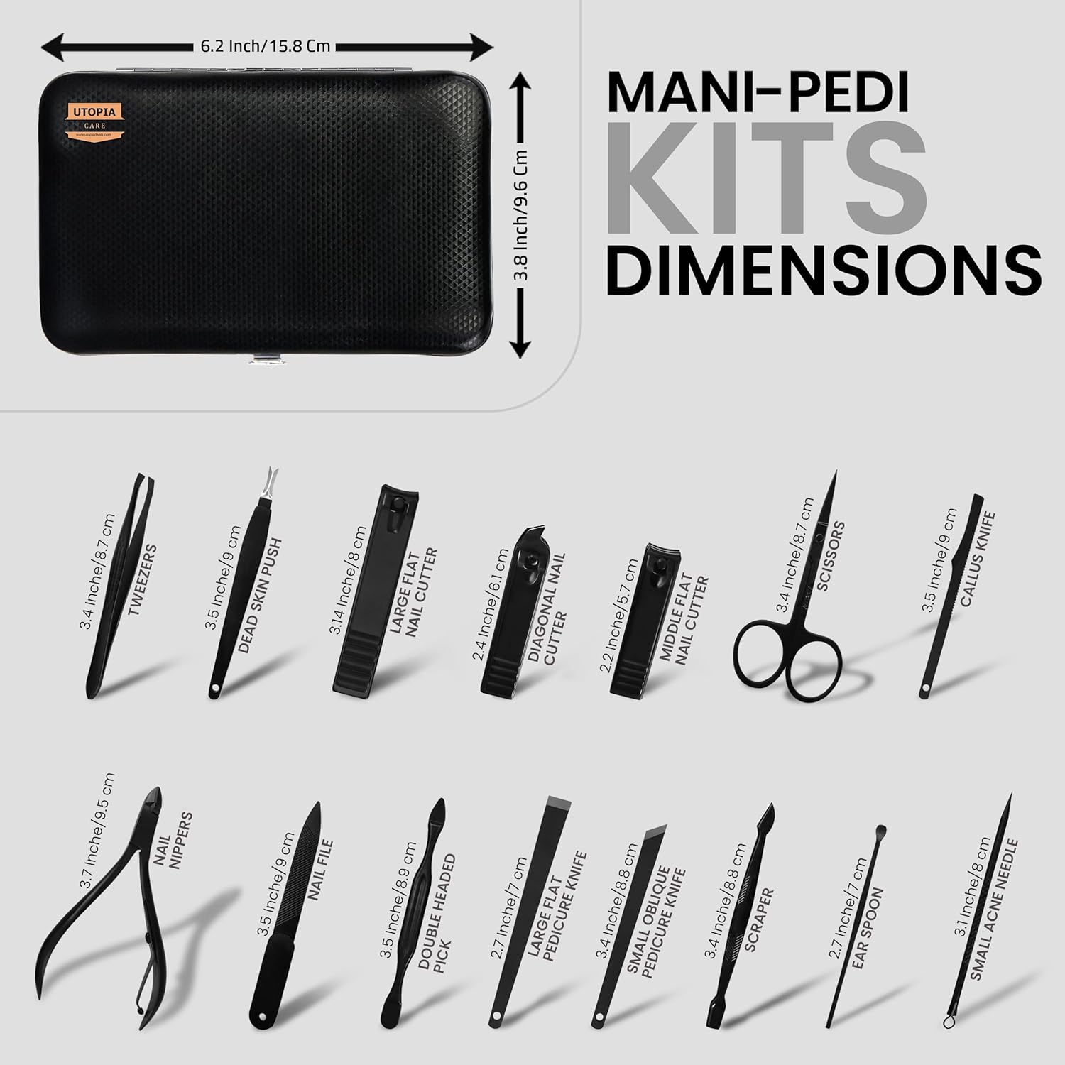 Professional Nail Clippers Kit - огляд і ціна Men'S Grooming Fingernails