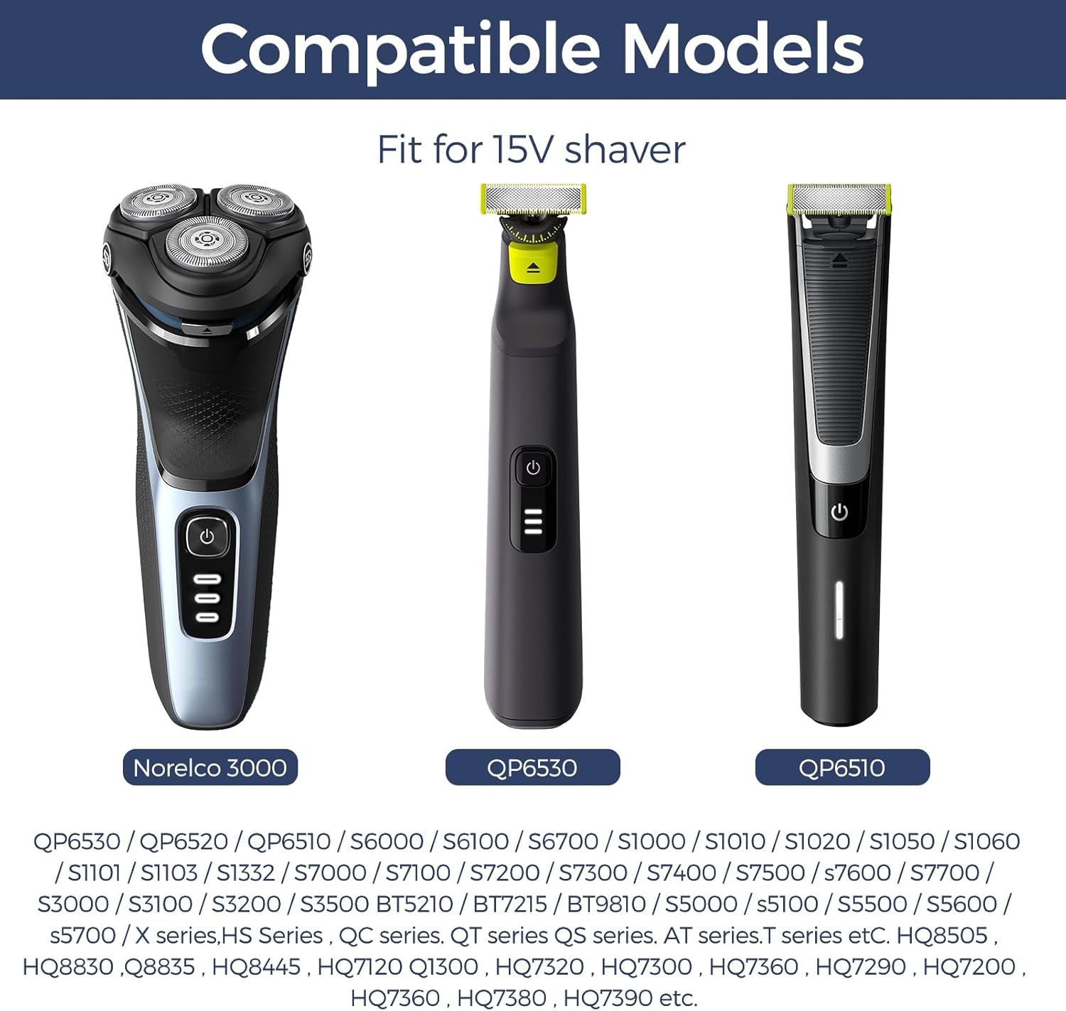 15V HQ8505 Typec Shaver Adapte - огляд і ціна Men'S Grooming Trimmer