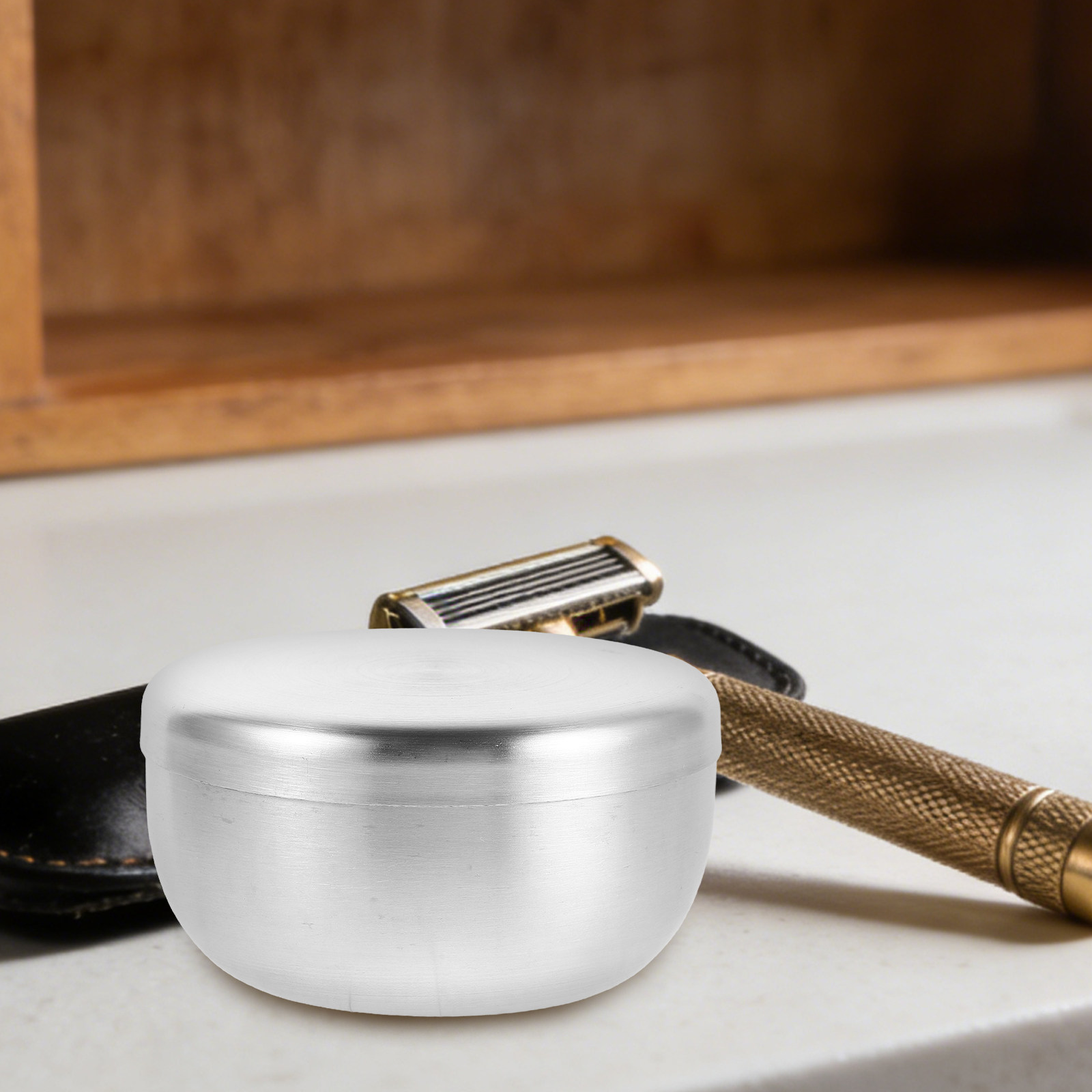 4Pcs Stainless Steel Shaving S - огляд і ціна Shaving Bowl Soap