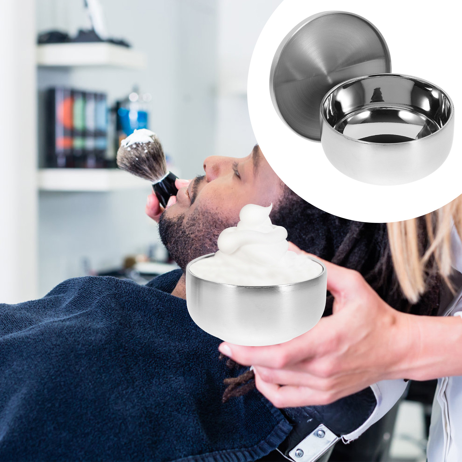 Practical Stainless Steel Men  - огляд і ціна Shaving Bowl Soap