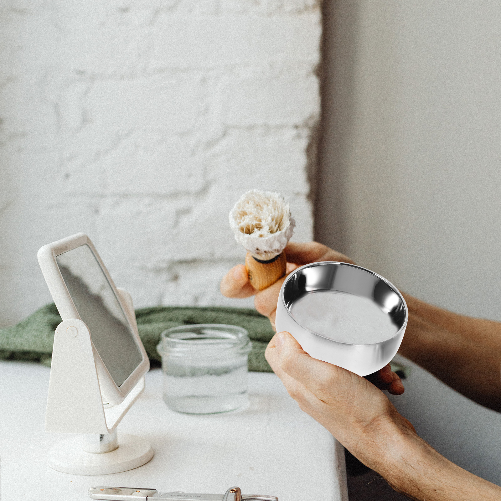 Practical Stainless Steel Men  - огляд і ціна Shaving Bowl Soap