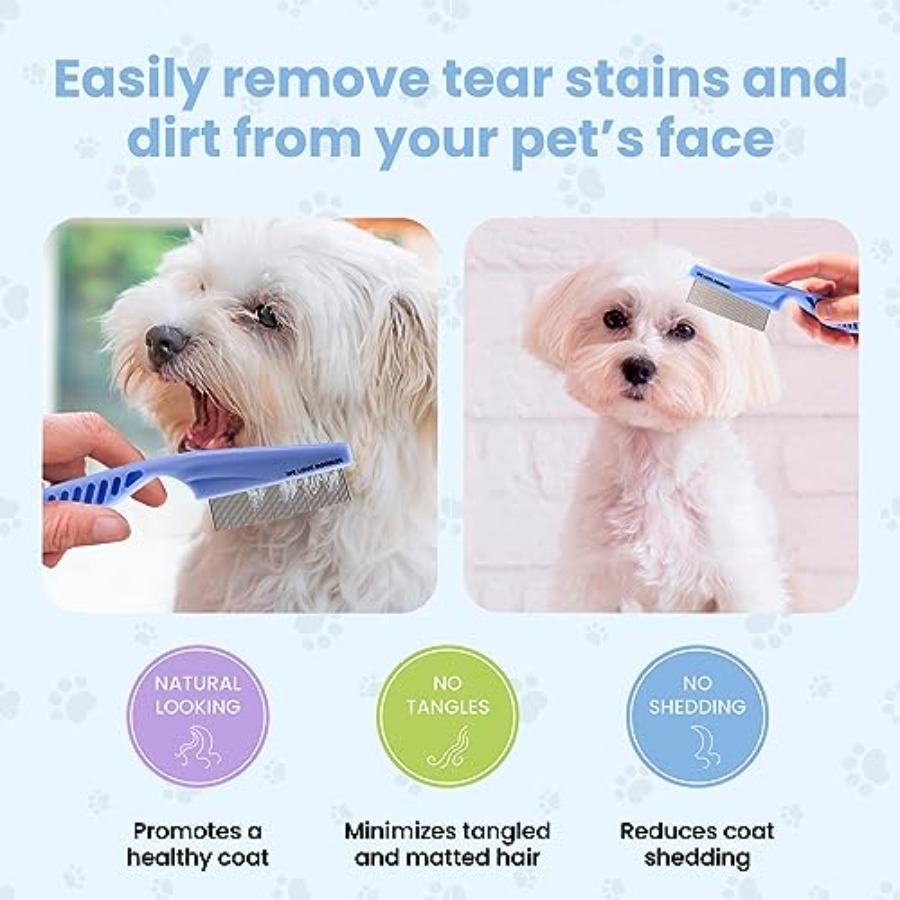 Dog Face Comb, Flea Comb for D - огляд і ціна Comb Fine Tooth