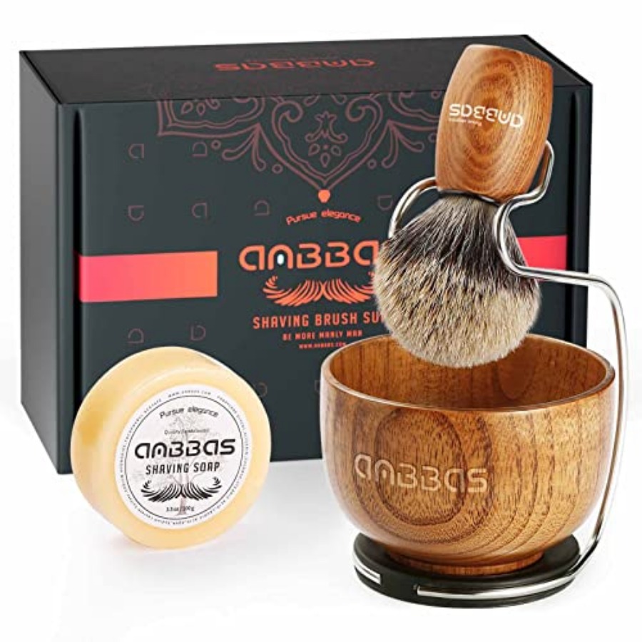 Badger Hair Shaving Brush with - огляд і ціна Shaving Bowl Soap