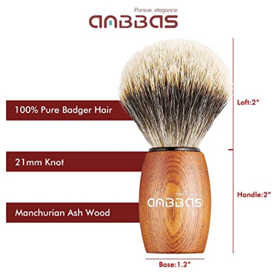 Badger Hair Shaving Brush with - огляд і ціна Shaving Bowl Soap