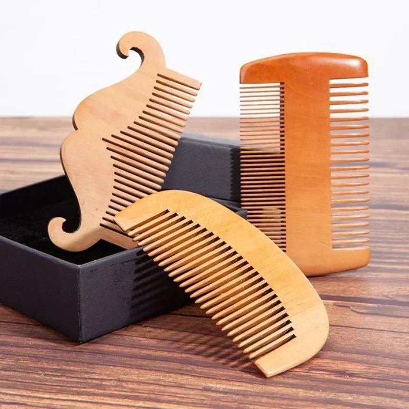 Wooden Beard Comb Mustache Hai - огляд і ціна Comb Fine Tooth