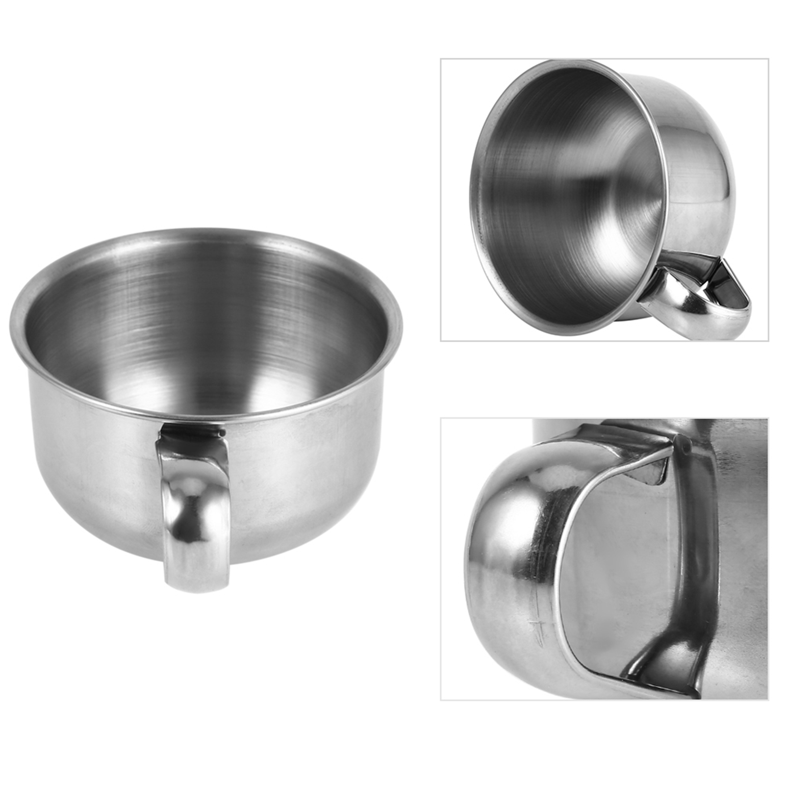 New Stainless Steel Metal Shav - огляд і ціна Shaving Bowl Soap