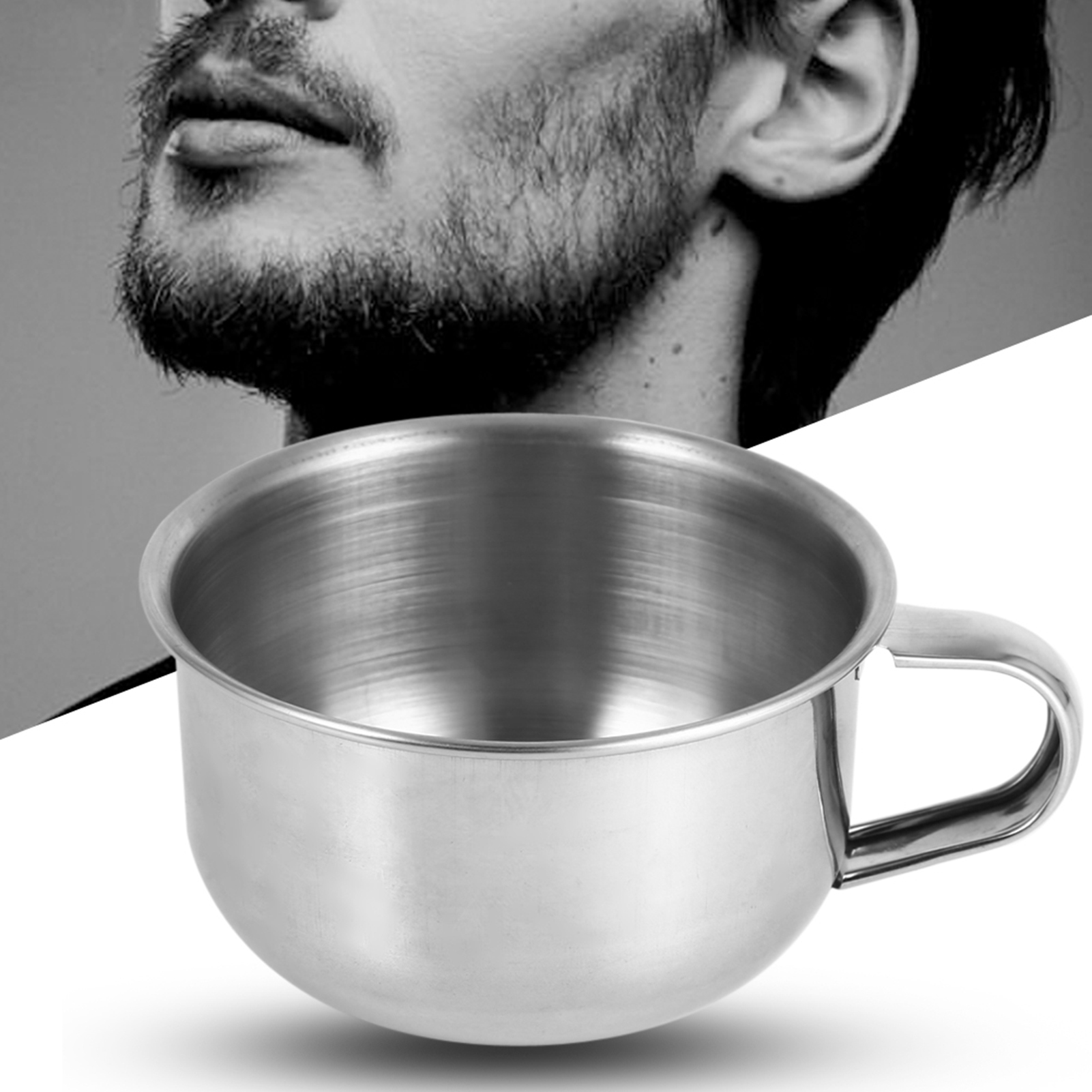 New Stainless Steel Metal Shav - огляд і ціна Shaving Bowl Soap