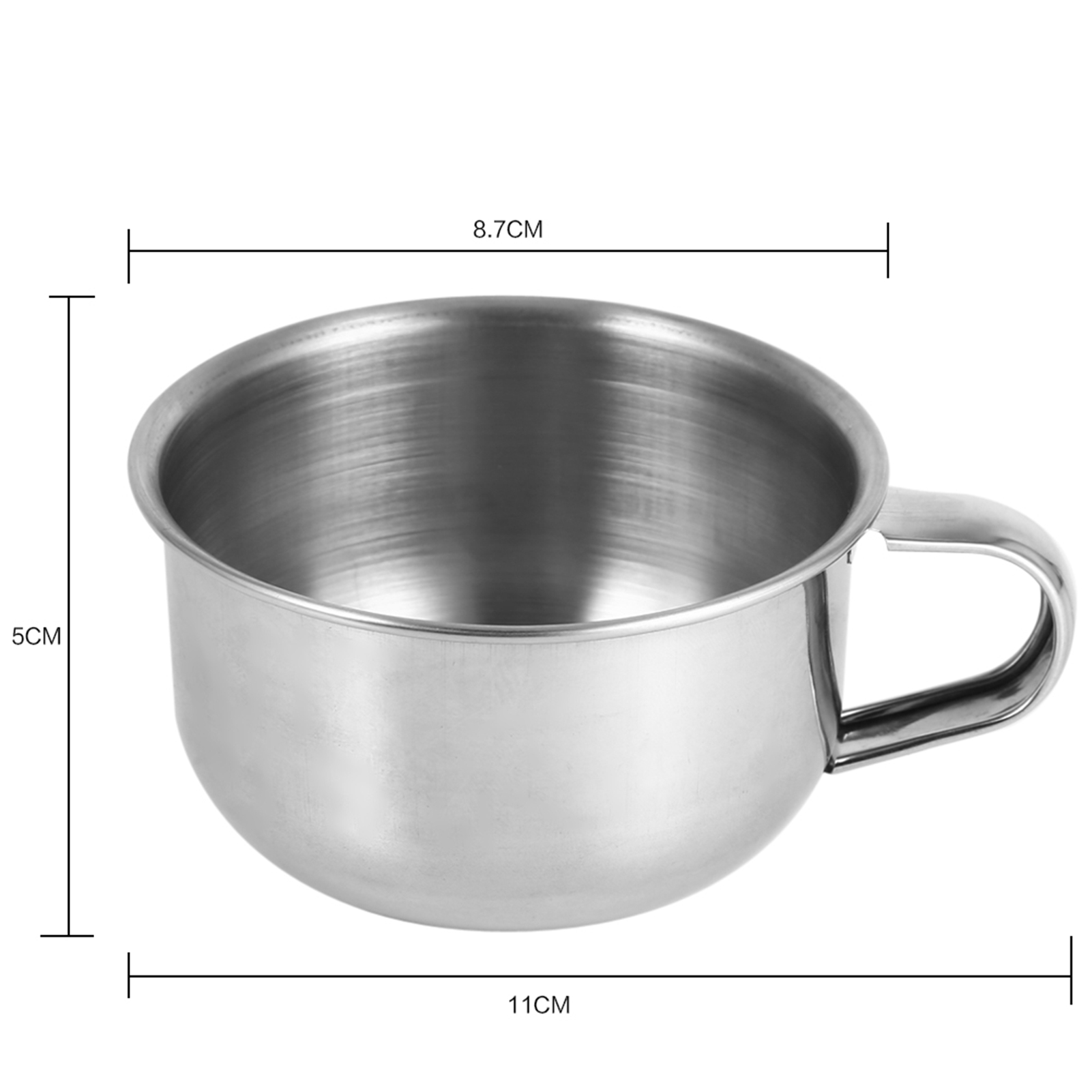New Stainless Steel Metal Shav - огляд і ціна Shaving Bowl Soap