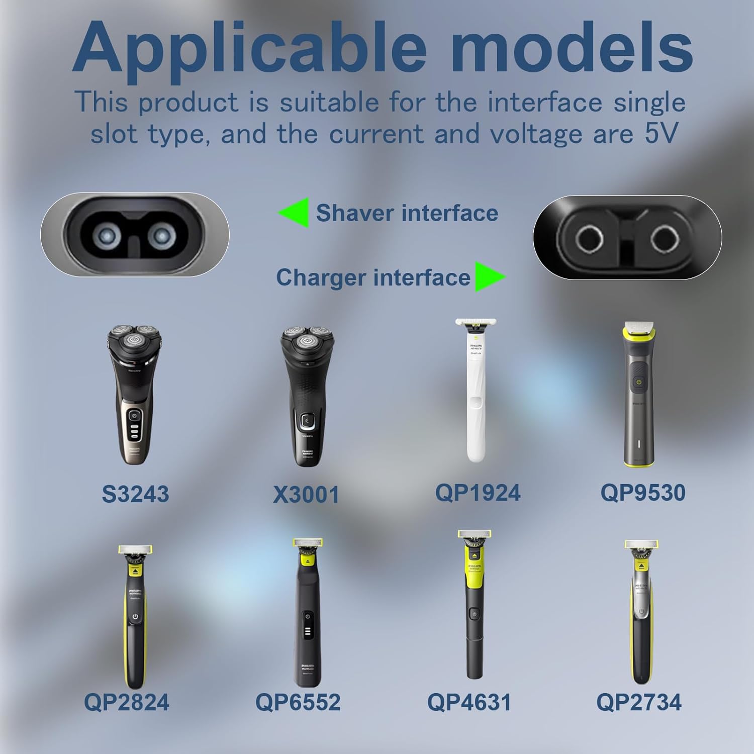 5V Type-C Shaver Adapter Charg - огляд і ціна Men'S Grooming Trimmer