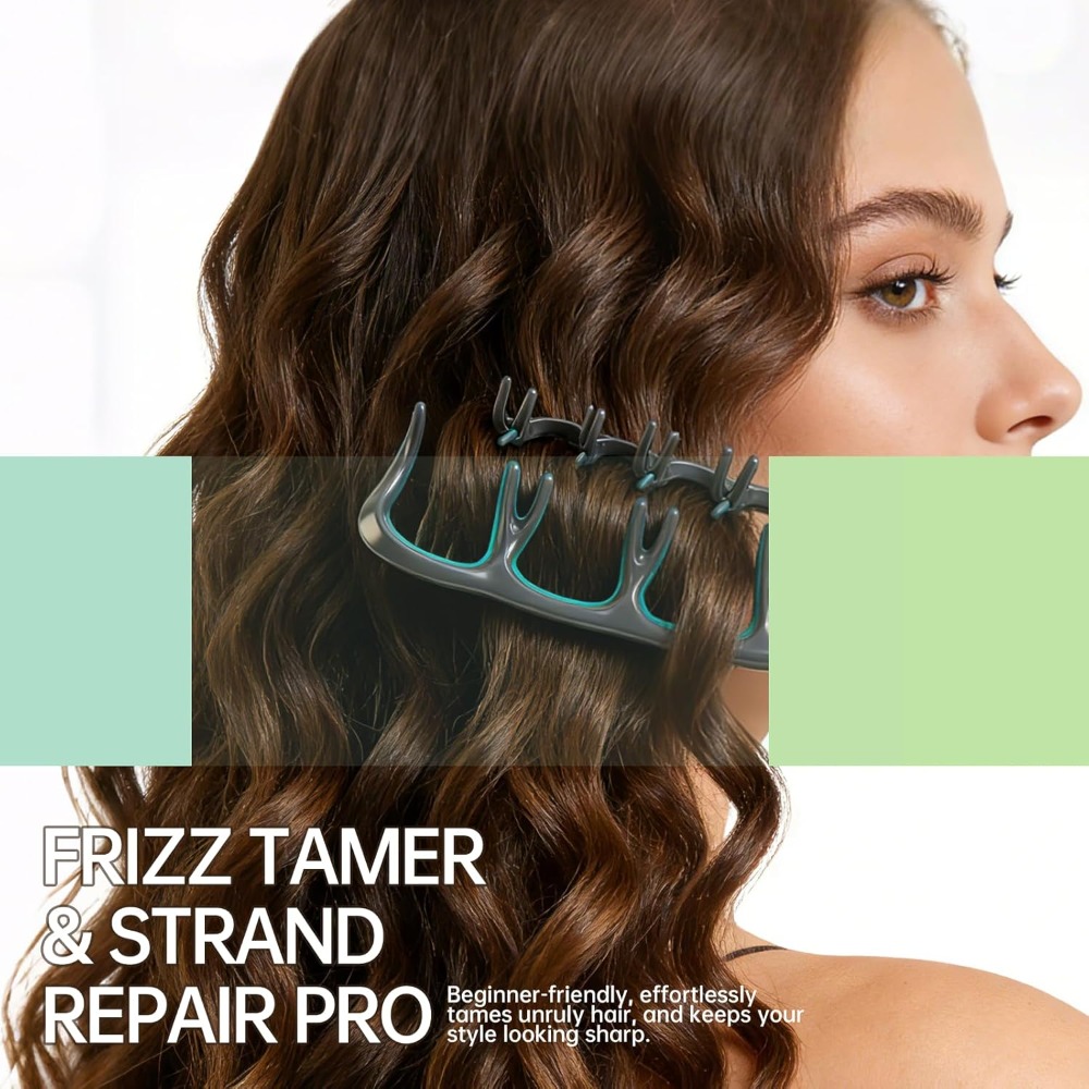 2PCS Texture Comb, 2-in-1 New  - огляд і ціна Comb Fine Tooth