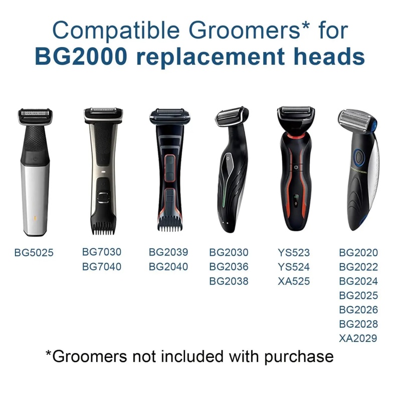 Shaver Head BG2000 Replacement - огляд і ціна Men'S Grooming Trimmer