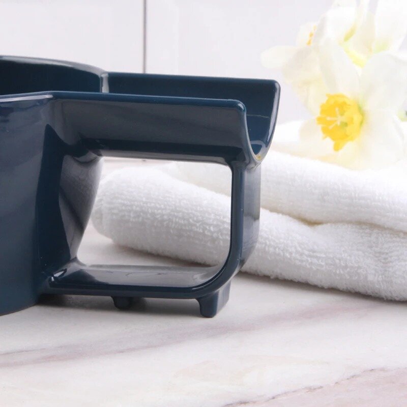 Yaqi High Quality Dark Blue Co - огляд і ціна Shaving Bowl Soap