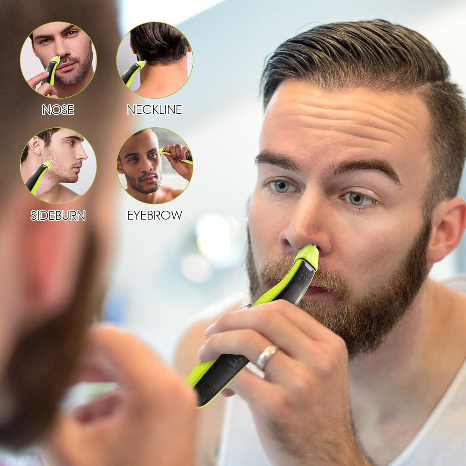 YUKU Nose Hair Trimmer Replace - огляд і ціна Men'S Grooming Trimmer