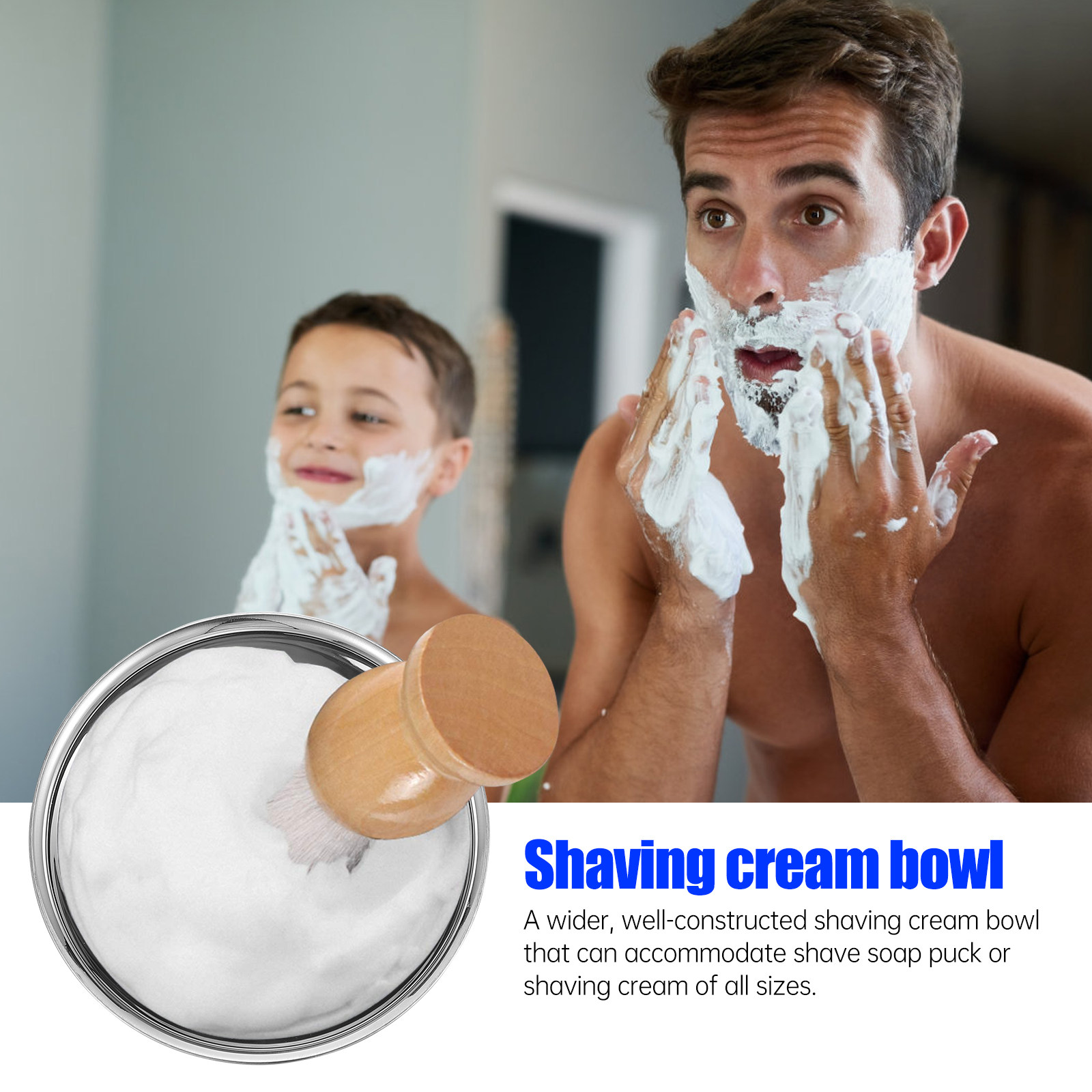 Professional Barber Shaving Bo - огляд і ціна Shaving Bowl Soap