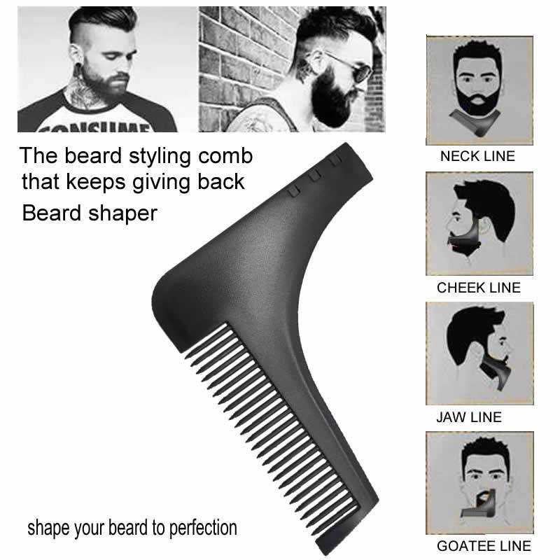 Beard Shaping Tool Non Slip Li - огляд і ціна Men'S Grooming Guide