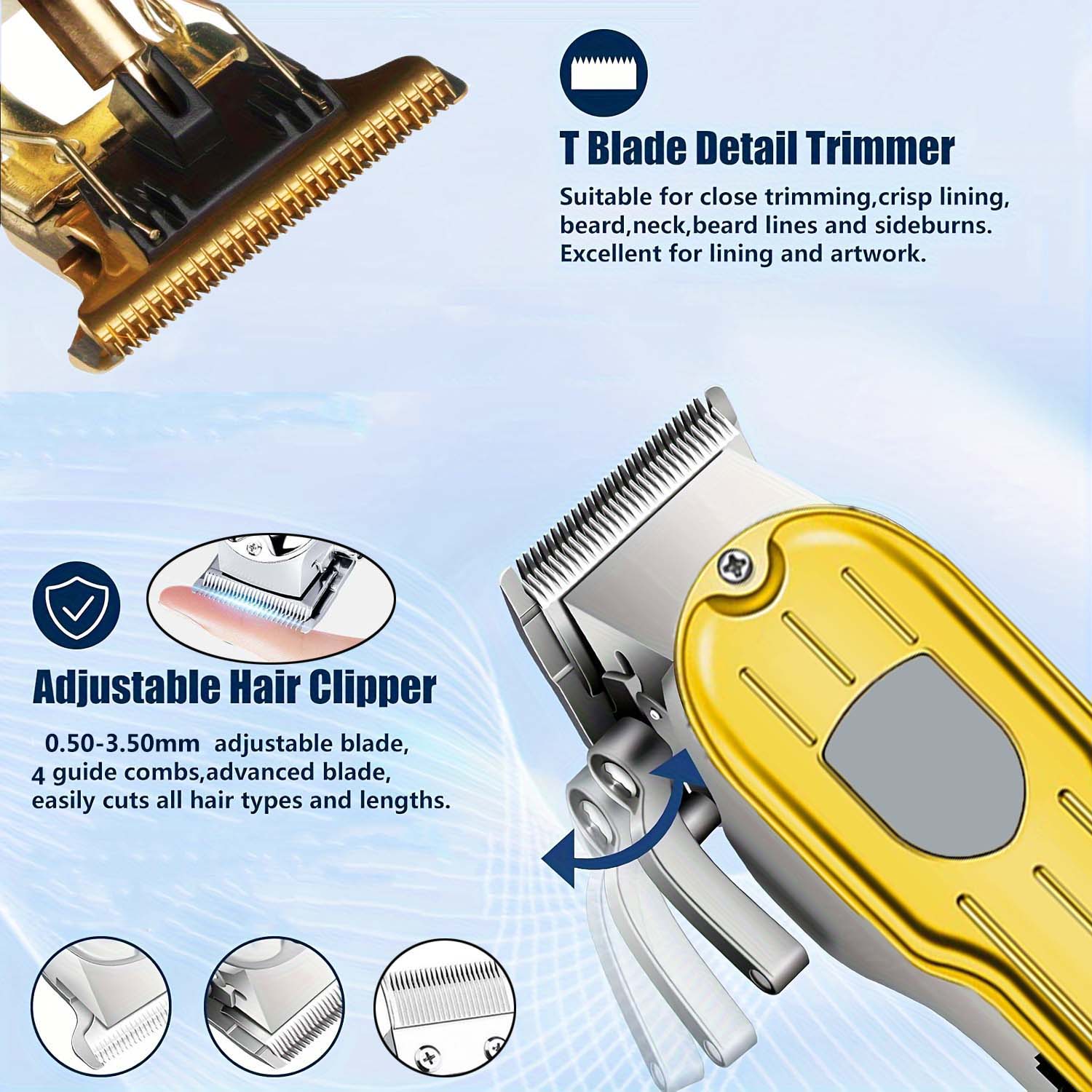 2 in 1 Electric Hair Clipper & - огляд і ціна Men'S Grooming Guide