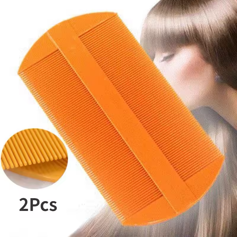 2Pcs Head Lice Comb Protable F - огляд і ціна Comb Fine Tooth