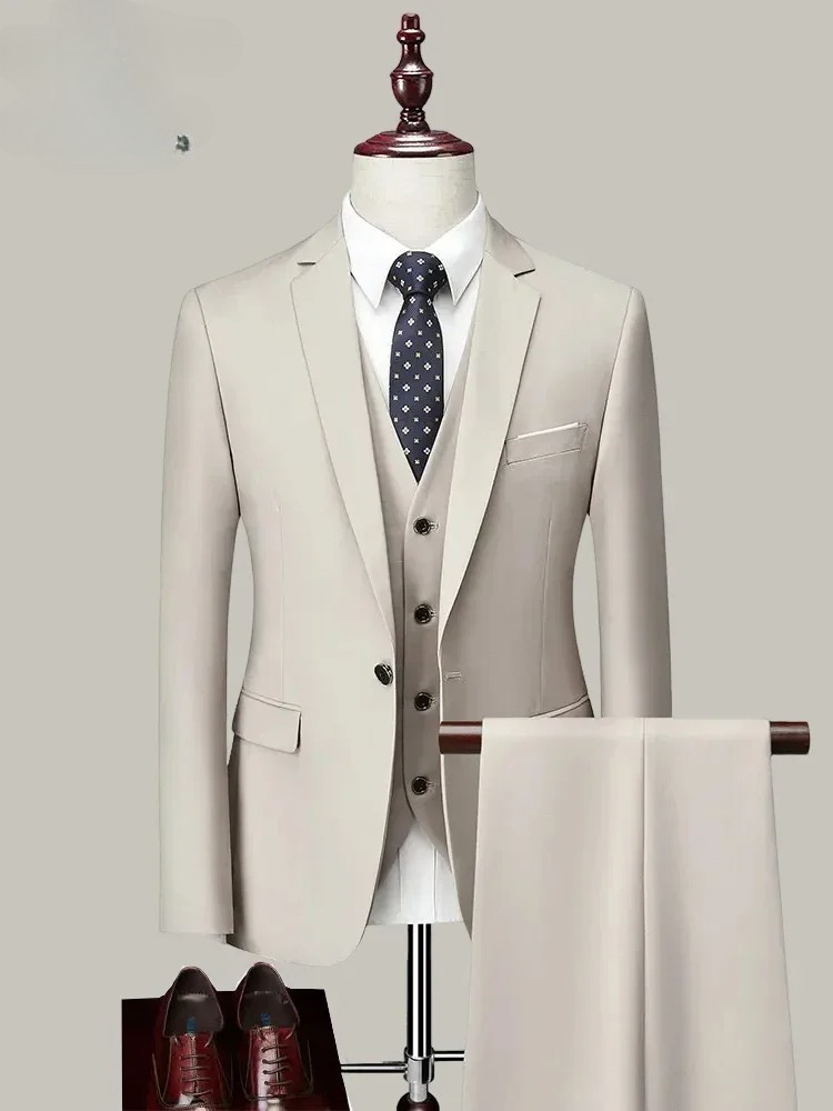 2026 M-6XL ( Jacket+Vest+Pants - огляд і ціна Mens Grooming Brand