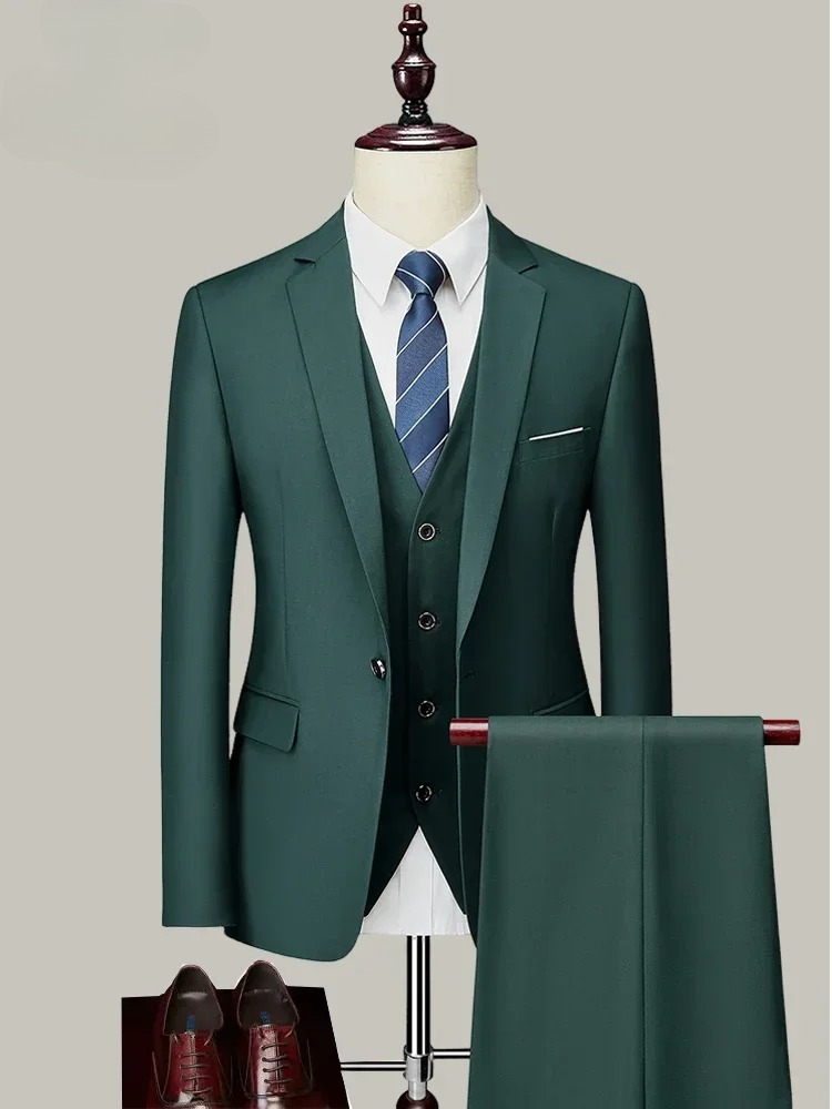 2026 M-6XL ( Jacket+Vest+Pants - огляд і ціна Mens Grooming Brand
