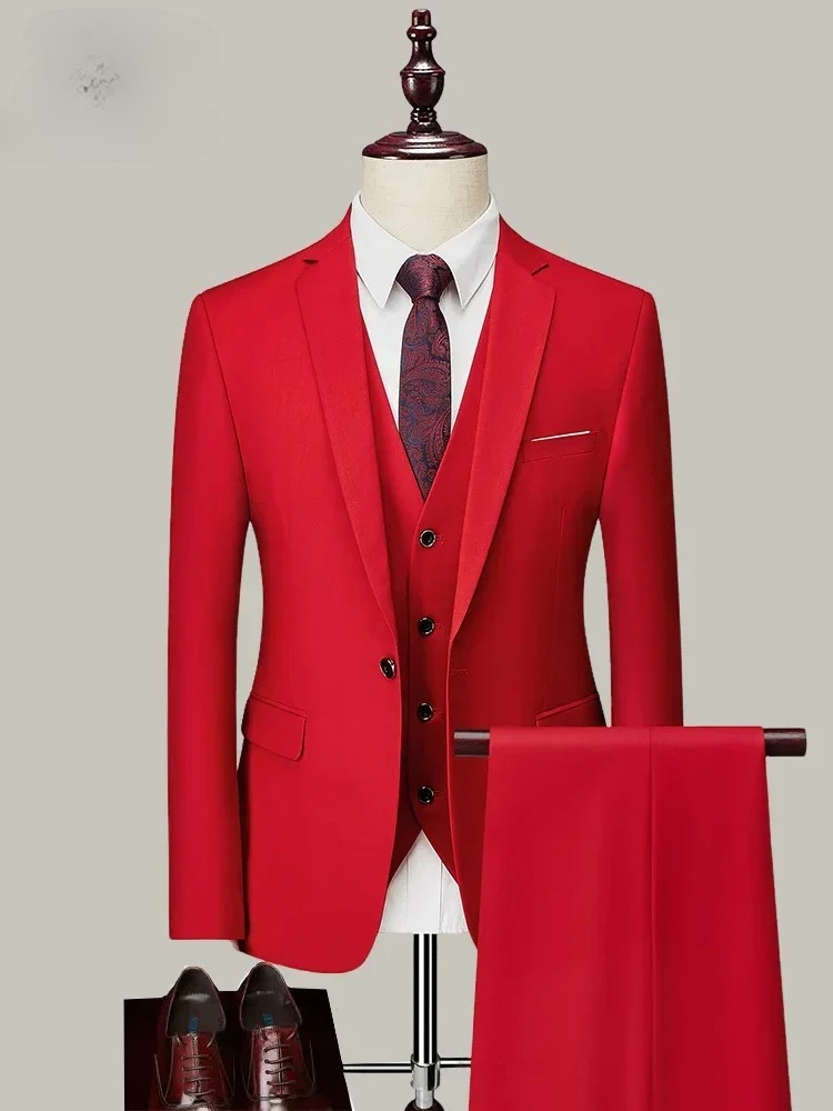 2026 M-6XL ( Jacket+Vest+Pants - огляд і ціна Mens Grooming Brand