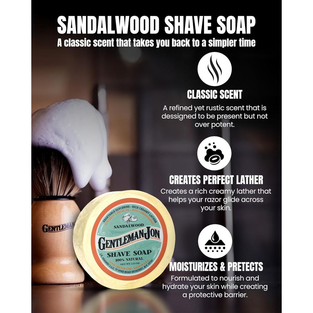 Classic Wet Shave Grooming Kit - огляд і ціна Shaving Bowl Soap