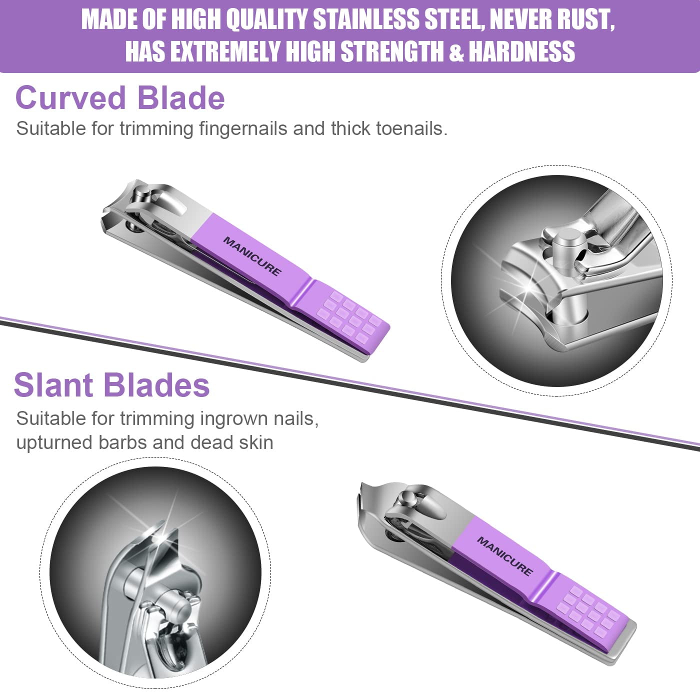 Manicure Set Professional Nail - огляд і ціна Mens Grooming Travel Kit