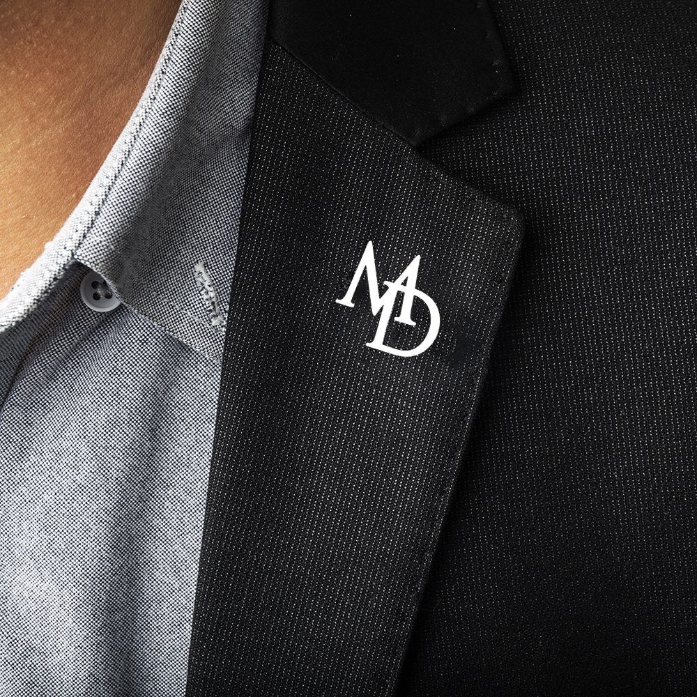 Tangula Custom Initials Brooch - огляд і ціна Men'S Grooming For Wedding