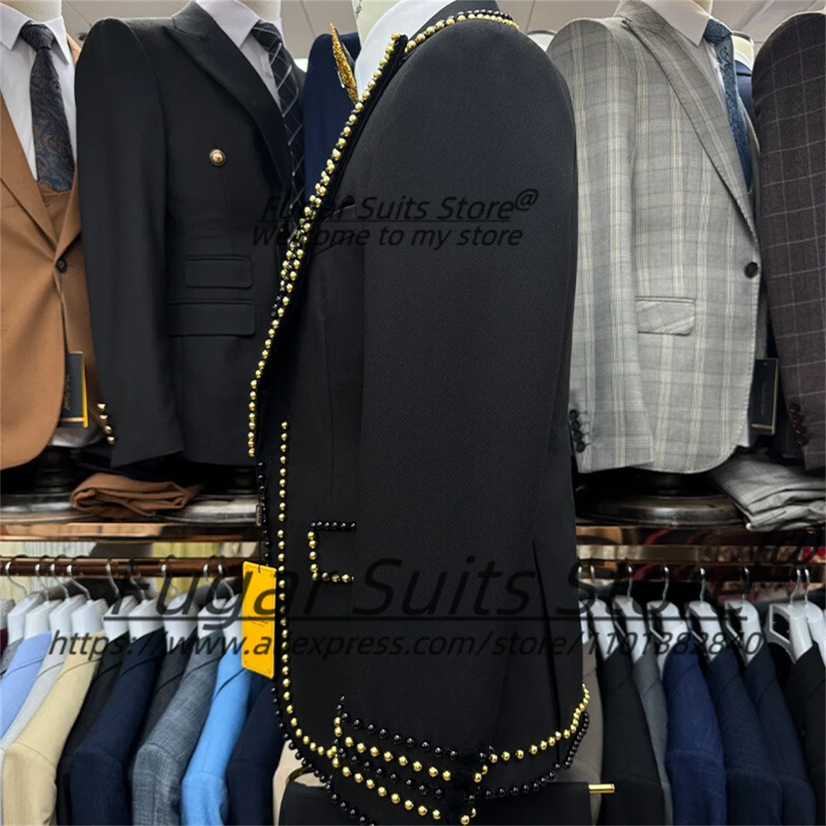 Luxurious Male Party Blazers C - огляд і ціна Mens Grooming Tools