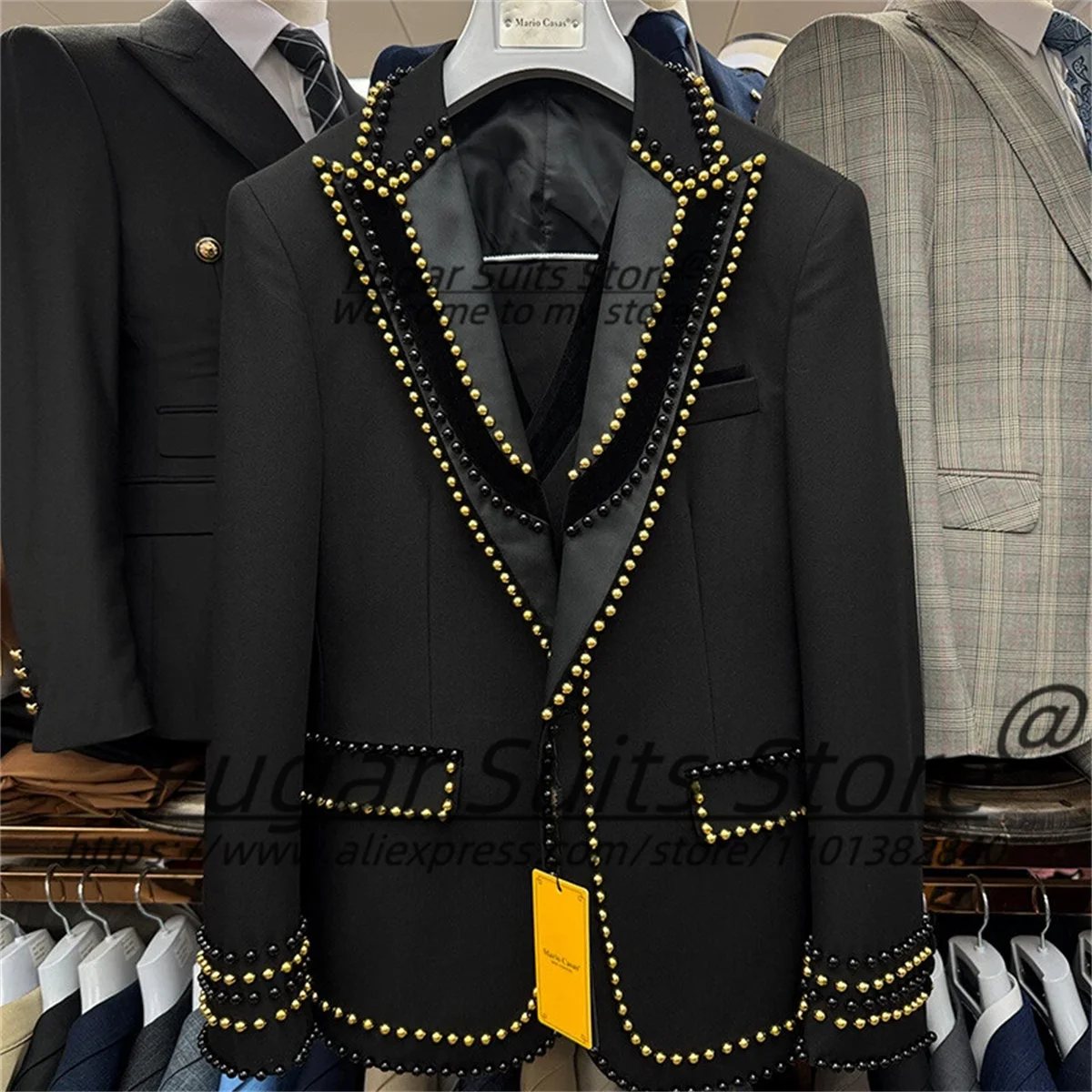 Luxurious Male Party Blazers C - огляд і ціна Mens Grooming Tools