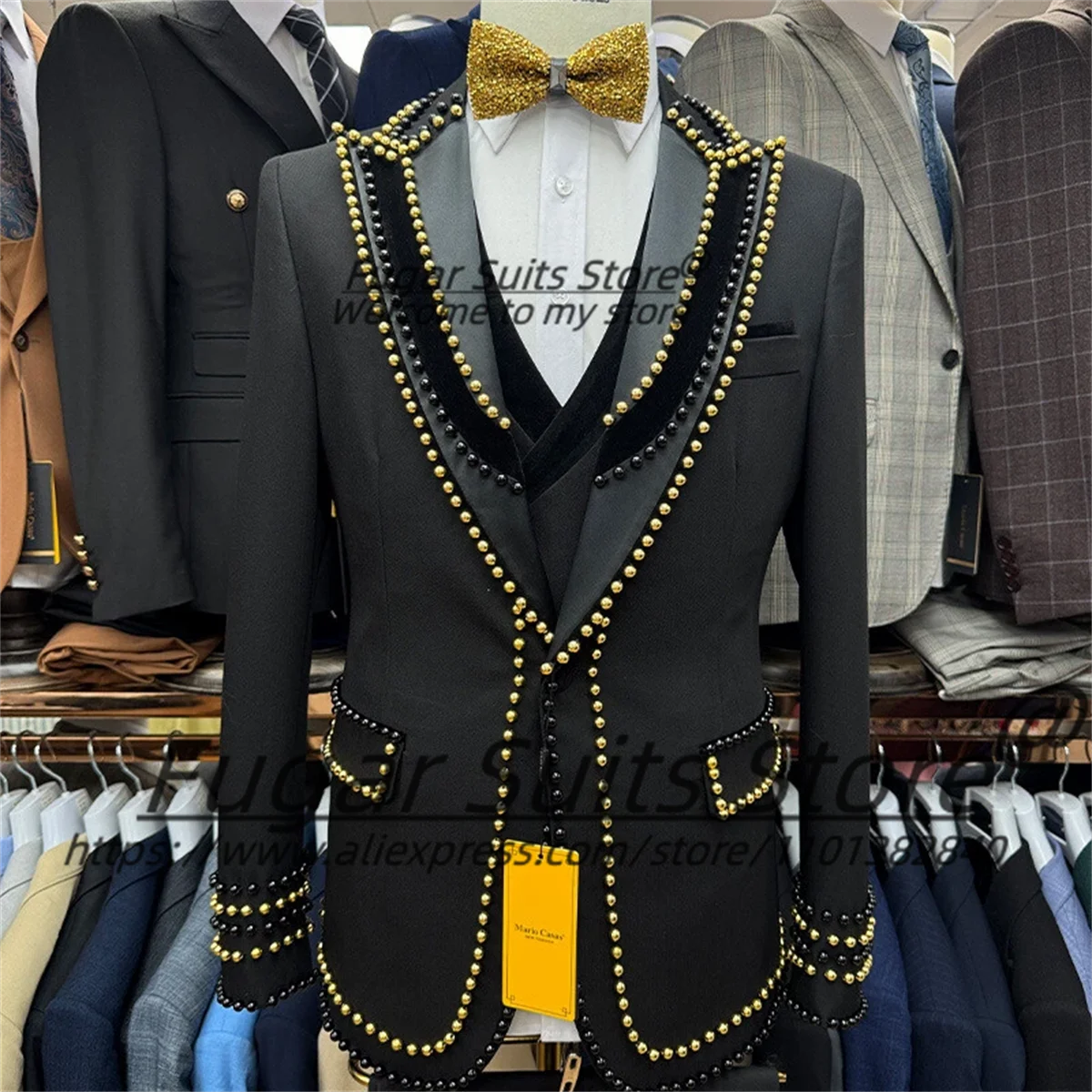 Luxurious Male Party Blazers C - огляд і ціна Mens Grooming Tools