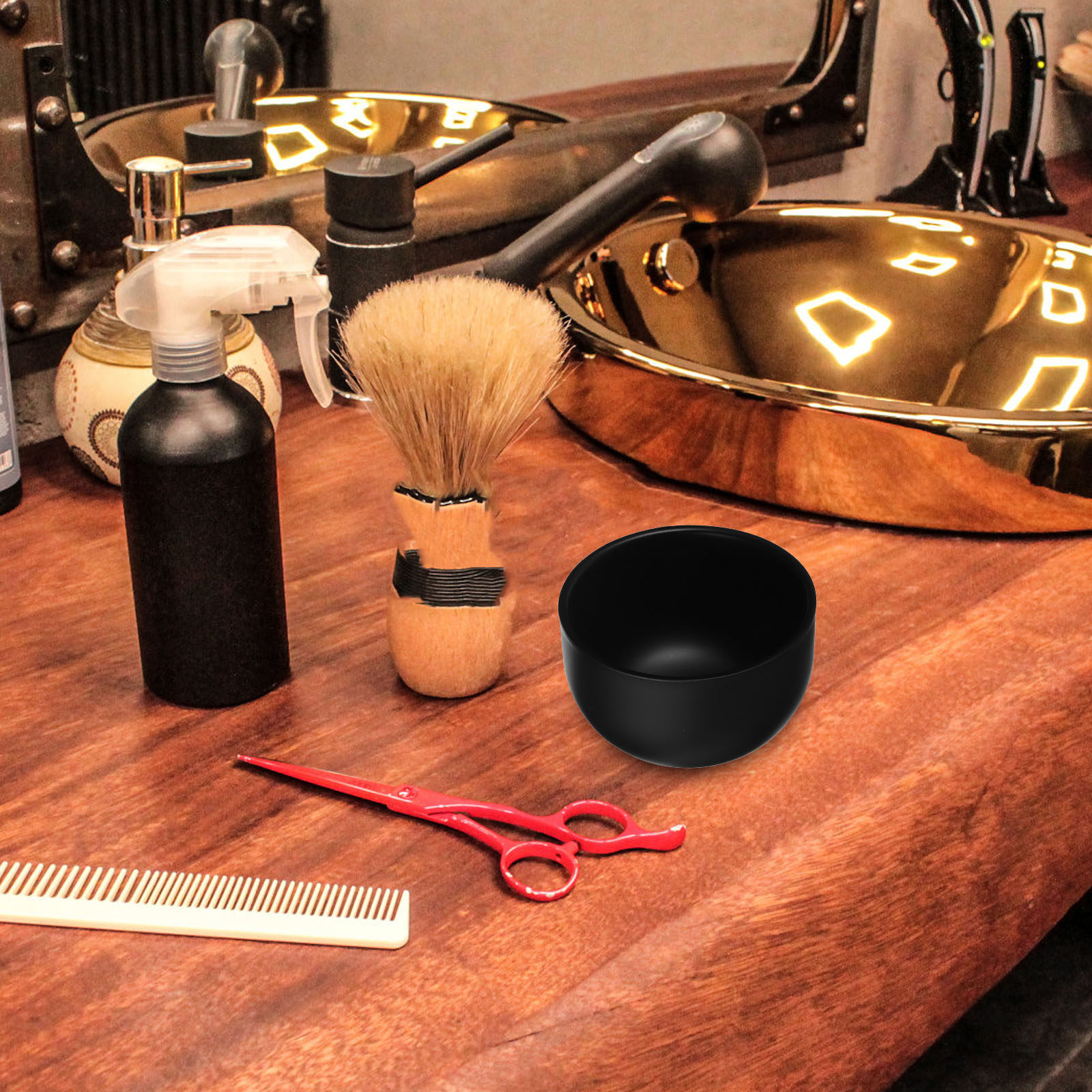 Black Mens Stainless Steel Sha - огляд і ціна Shaving Bowl Soap