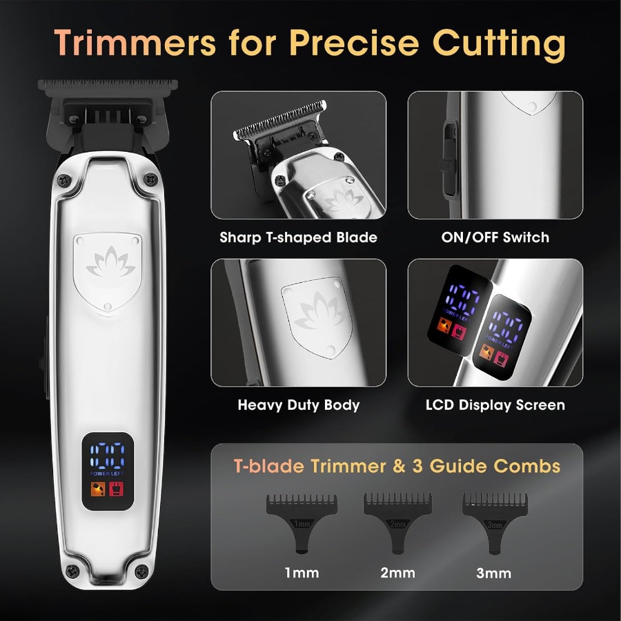 Cordless Hair Clippers for Men - огляд і ціна Men'S Grooming Trimmer