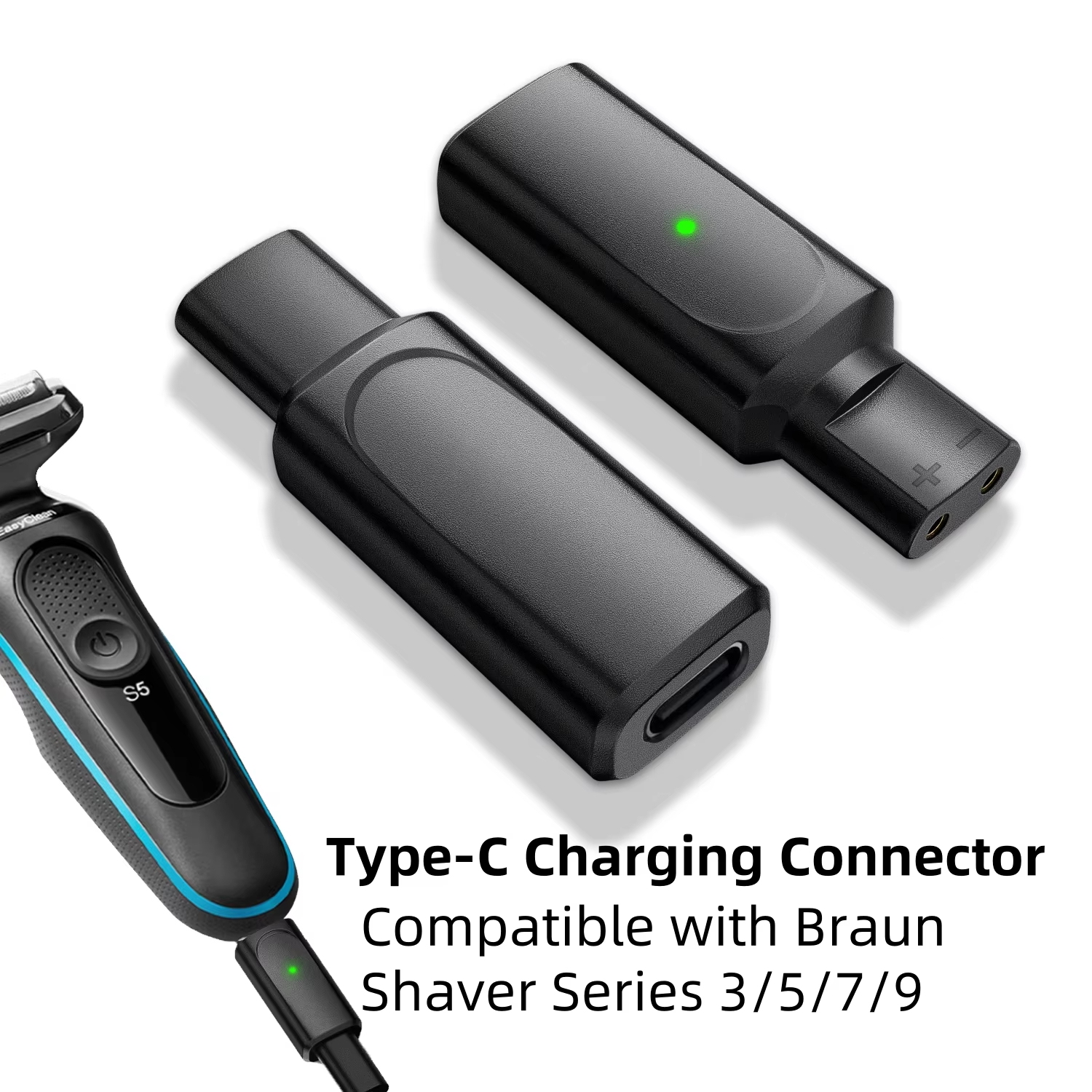 12V Type-C Shaver Adapter Char - огляд і ціна Men'S Grooming Trimmer