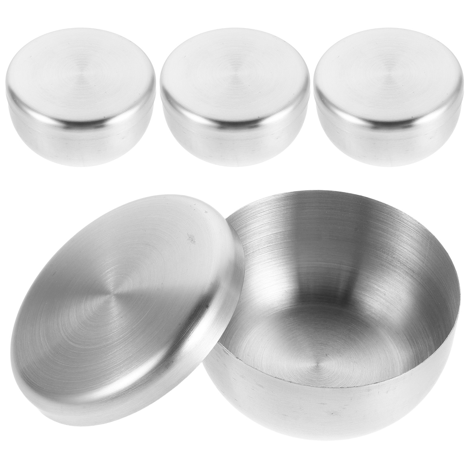 4Pcs Stainless Steel Shaving S - огляд і ціна Shaving Bowl Soap