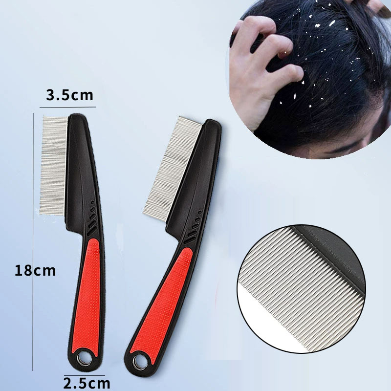 2pcs Dandruff Scalp Psoriasis  - огляд і ціна Comb Fine Tooth