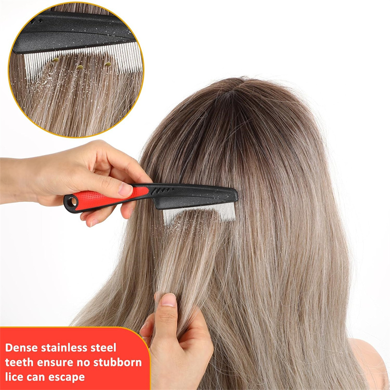 2pcs Dandruff Scalp Psoriasis  - огляд і ціна Comb Fine Tooth